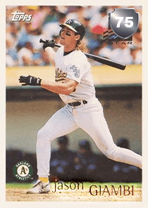 Jason Giambi Card