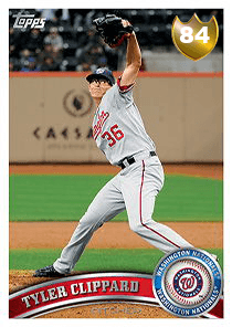 Tyler Clippard Card