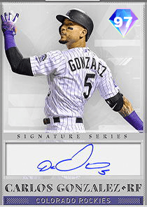 Carlos Gonzalez Card