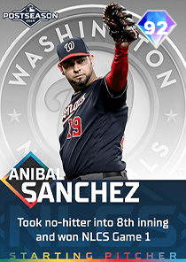 Anibal Sanchez Card