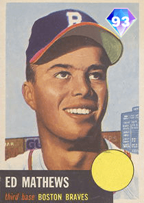 Eddie Mathews Card
