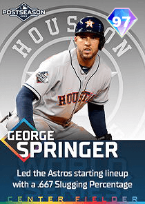 George Springer Card