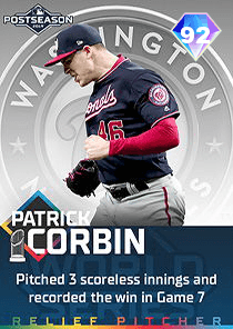 Patrick Corbin Card