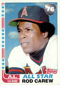 Rod Carew Card