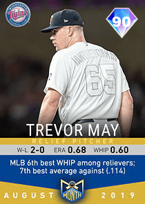Trevor May Card
