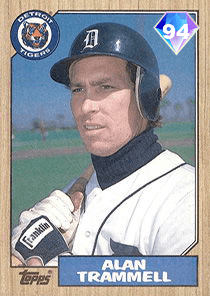 Alan Trammell Card