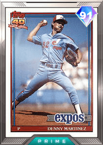 Dennis Martinez Card