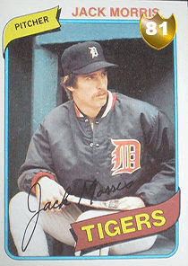 Jack Morris Card
