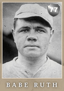 Babe Ruth Card