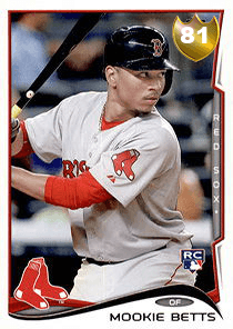 Mookie Betts Card