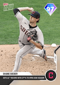 Shane Bieber Card