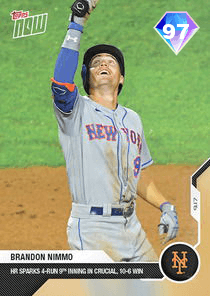 Brandon Nimmo Card