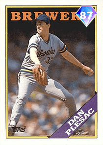 Dan Plesac Card