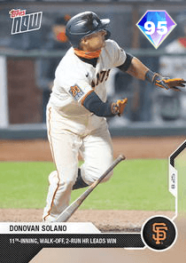 Donovan Solano Card