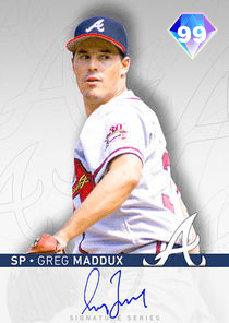 Greg Maddux Card