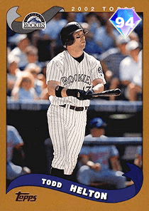 Todd Helton Card