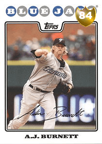 A.J. Burnett Card