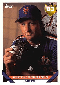 Bret Saberhagen Card