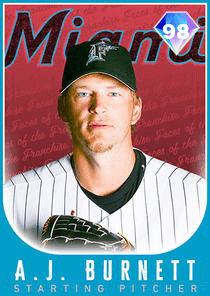 A.J. Burnett Card