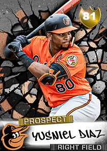 Yusniel Diaz Card