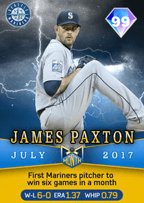 James Paxton Card