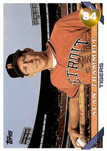 Alan Trammell Card