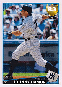 Johnny Damon Card