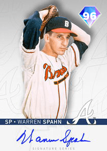 Warren Spahn Card