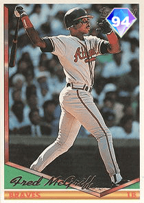 Fred McGriff Card