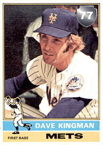 Dave Kingman Card