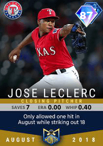 Jose Leclerc Card