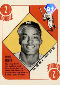 Monte Irvin Card
