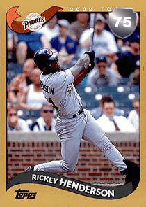 Rickey Henderson Card