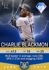 Charlie Blackmon Card