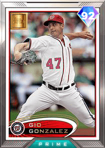 Gio Gonzalez Card