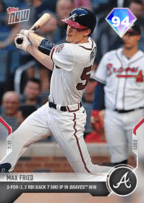 Max Fried Card