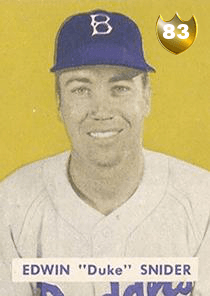 Duke Snider Card