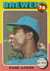 Hank Aaron Card