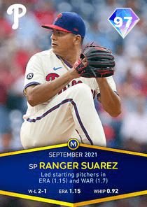 Ranger Suarez Card
