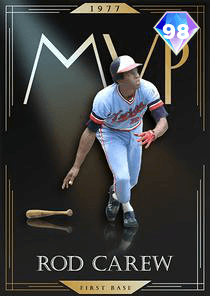 Rod Carew Card