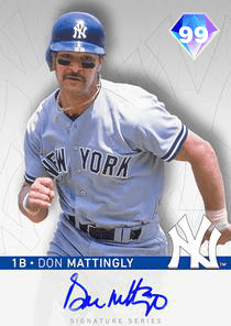 Don Mattingly Card
