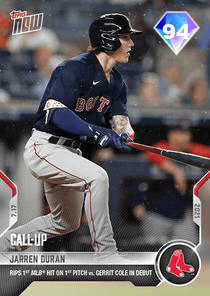 Jarren Duran Card