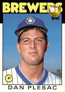 Dan Plesac Card