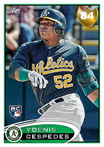 Yoenis Cespedes Card