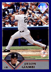 Jason Giambi Card
