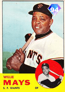 Willie Mays Card