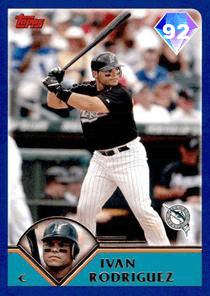 Ivan Rodriguez Card
