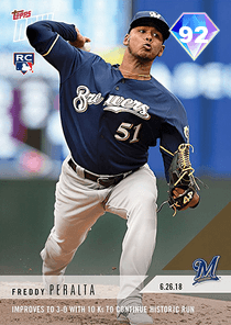 Freddy Peralta Card