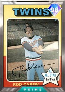 Rod Carew Card