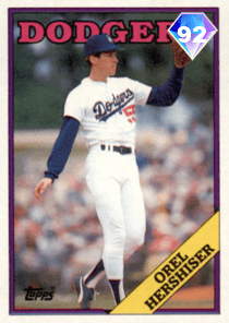 Orel Hershiser Card